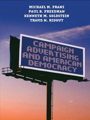 cover image of Campaign Advertising and American Democracy
